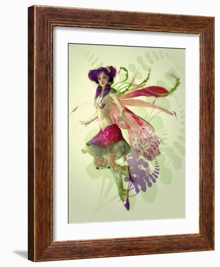 Purple Pixie-Atelier Sommerland-Framed Art Print