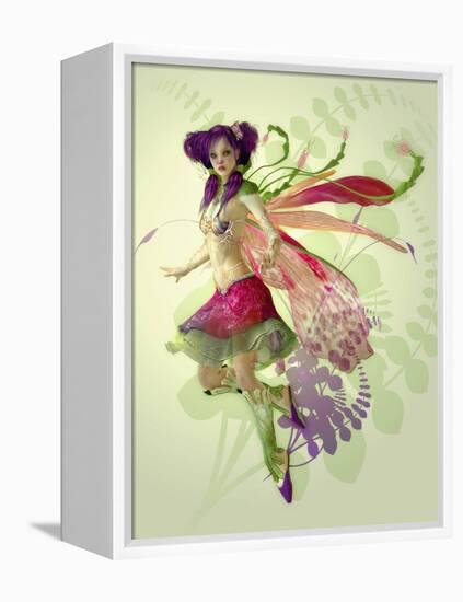 Purple Pixie-Atelier Sommerland-Framed Stretched Canvas