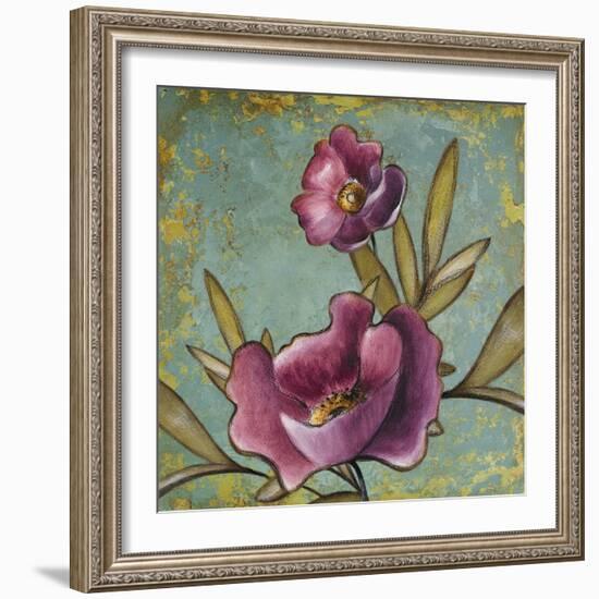 Purple Poppies I-Lanie Loreth-Framed Art Print