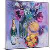 Purple Poppies-Sylvia Paul-Mounted Giclee Print