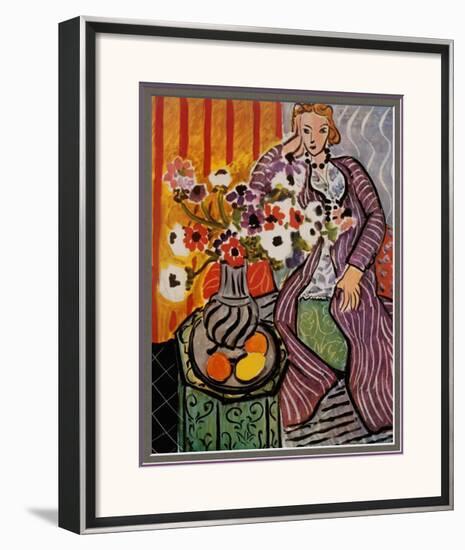 Purple Robe-Henri Matisse-Framed Art Print