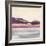 Purple Rock Dawn II Gold-Chris Paschke-Framed Art Print