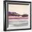 Purple Rock Dawn II Gold-Chris Paschke-Framed Art Print