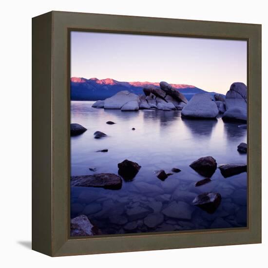 Purple Rocks-PhotoINC-Framed Premier Image Canvas