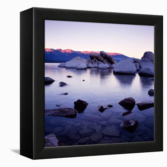 Purple Rocks-PhotoINC-Framed Premier Image Canvas