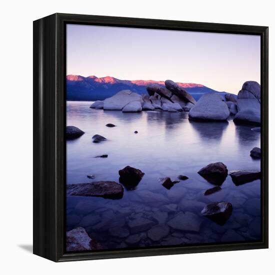 Purple Rocks-PhotoINC-Framed Premier Image Canvas