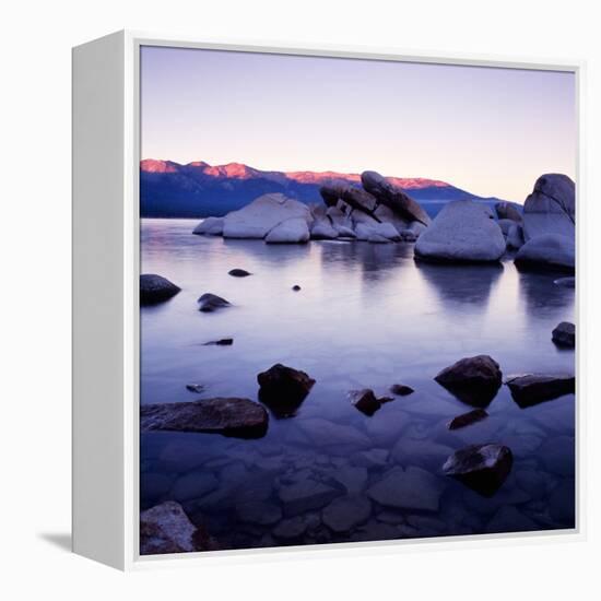 Purple Rocks-PhotoINC-Framed Premier Image Canvas