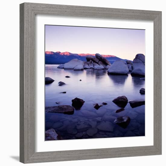 Purple Rocks-PhotoINC-Framed Photographic Print