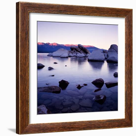 Purple Rocks-PhotoINC-Framed Photographic Print