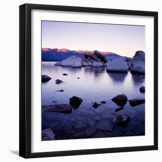 Purple Rocks-PhotoINC-Framed Photographic Print