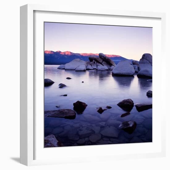 Purple Rocks-PhotoINC-Framed Photographic Print