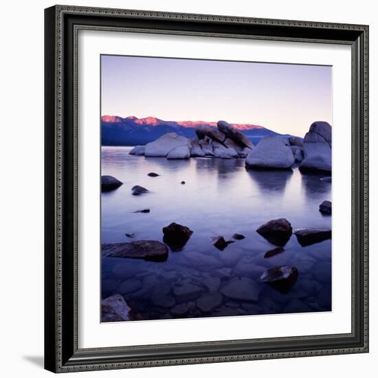 Purple Rocks-PhotoINC-Framed Photographic Print