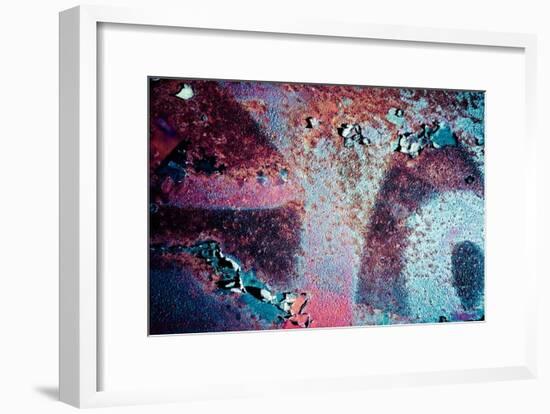 Purple Rust Up Close II-Jean-François Dupuis-Framed Art Print