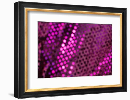 Purple Sequin Background-maksheb-Framed Photographic Print