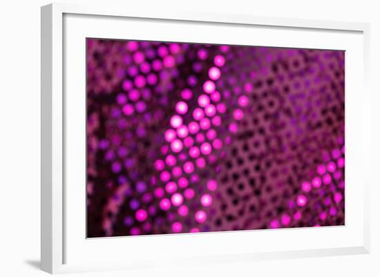 Purple Sequin Background-maksheb-Framed Photographic Print