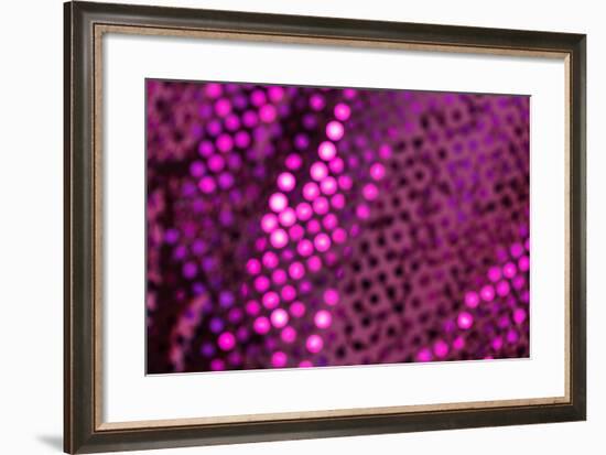 Purple Sequin Background-maksheb-Framed Photographic Print