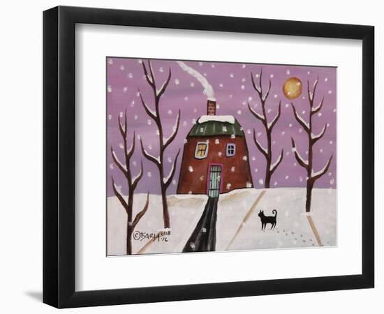 Purple Sky 2-Karla Gerard-Framed Premium Giclee Print