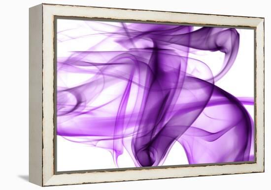 Purple Smoke-Nneirda-Framed Stretched Canvas