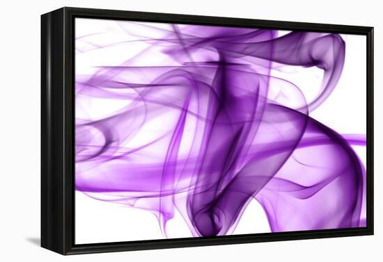 Purple Smoke-Nneirda-Framed Stretched Canvas