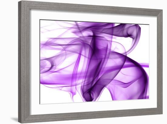 Purple Smoke-Nneirda-Framed Premium Giclee Print