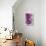 Purple Splatter-GI ArtLab-Framed Premier Image Canvas displayed on a wall