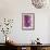 Purple Splatter-GI ArtLab-Framed Giclee Print displayed on a wall