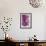 Purple Splatter-GI ArtLab-Framed Giclee Print displayed on a wall