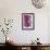 Purple Splatter-GI ArtLab-Framed Giclee Print displayed on a wall