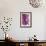 Purple Splatter-GI ArtLab-Framed Giclee Print displayed on a wall