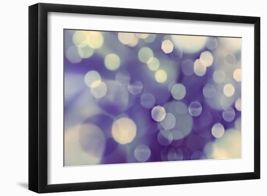 Purple Spotted Background-Saiva-Framed Photographic Print