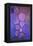 Purple Stained Glass-Cora Niele-Framed Premier Image Canvas