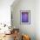 Purple Stained Glass-Cora Niele-Framed Photographic Print displayed on a wall