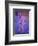 Purple Stained Glass-Cora Niele-Framed Photographic Print