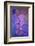 Purple Stained Glass-Cora Niele-Framed Photographic Print