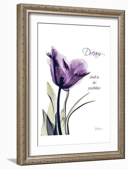 Purple Tulip, Dream-Albert Koetsier-Framed Art Print