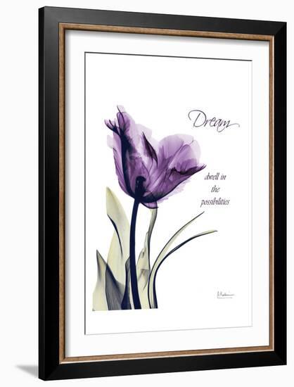 Purple Tulip, Dream-Albert Koetsier-Framed Art Print