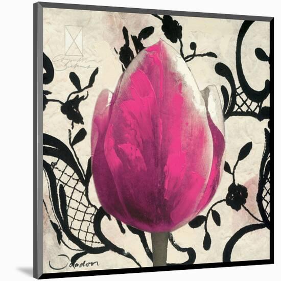 Purple Tulip-Joadoor-Mounted Art Print