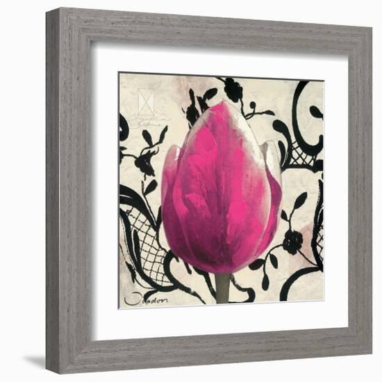 Purple Tulip-Joadoor-Framed Art Print