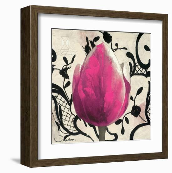 Purple Tulip-Joadoor-Framed Art Print