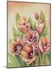 Purple Tulips II-Gwendolyn Babbitt-Mounted Art Print