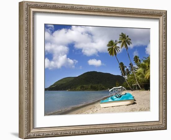 Purple Turtle Beach Club, Prince Rupert Bay, Portsmouth, Dominica, Windward Islands, West Indies-Richard Cummins-Framed Photographic Print