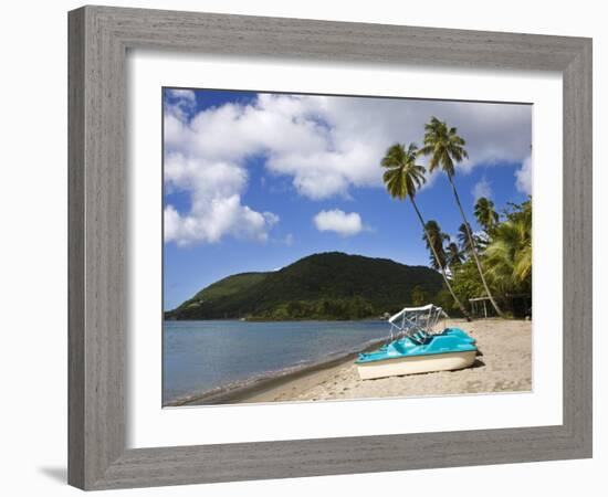 Purple Turtle Beach Club, Prince Rupert Bay, Portsmouth, Dominica, Windward Islands, West Indies-Richard Cummins-Framed Photographic Print