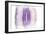 Purple Watercolor Agate II-Susan Bryant-Framed Art Print