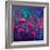 Purple Wild Flowers-Pol Ledent-Framed Art Print