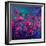 Purple Wild Flowers-Pol Ledent-Framed Art Print