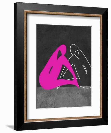 Purple Woman-Felix Podgurski-Framed Art Print