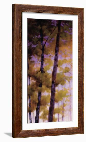 Purple Wood I-Robert Striffolino-Framed Art Print