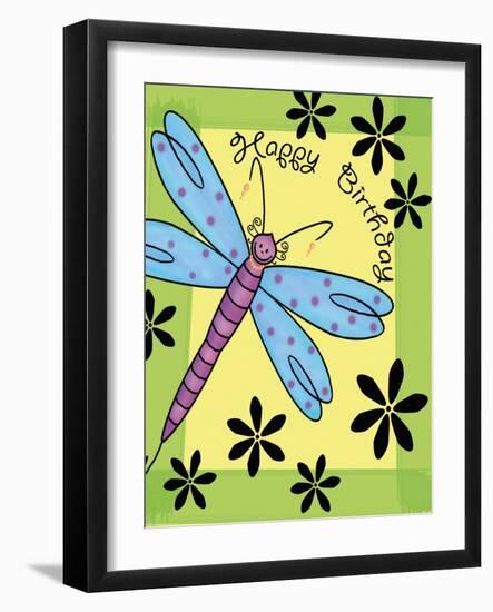 Purplefly-Maria Trad-Framed Giclee Print
