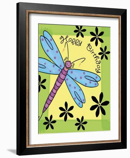 Purplefly-Maria Trad-Framed Giclee Print