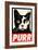 Purr Propaganda-Rachel Caldwell-Framed Art Print